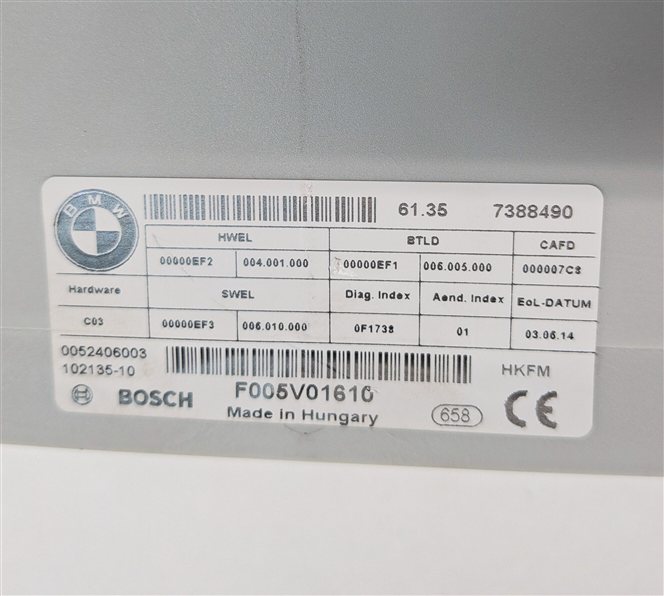 Thumbnail 7: 2014 BMW 328XI WAGON (F30) REAR TRUNK LIFTGATE HATCH LID LIFT CONTROL MODULE