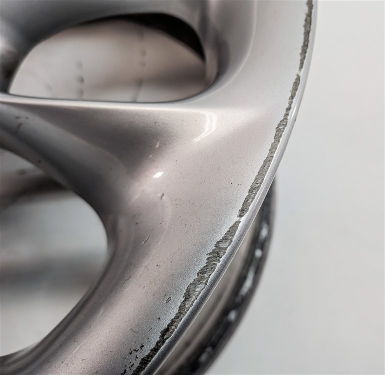 Thumbnail 10: 2003-2008 BMW Z4 (E85) 17x8 ALUMINUM ALLOY 10-SPOKE TURBINE WHEEL RIM 