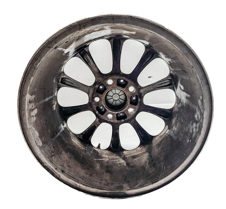 Thumbnail 3: 2003-2008 BMW Z4 (E85) 17x8 ALUMINUM ALLOY 10-SPOKE TURBINE WHEEL RIM 