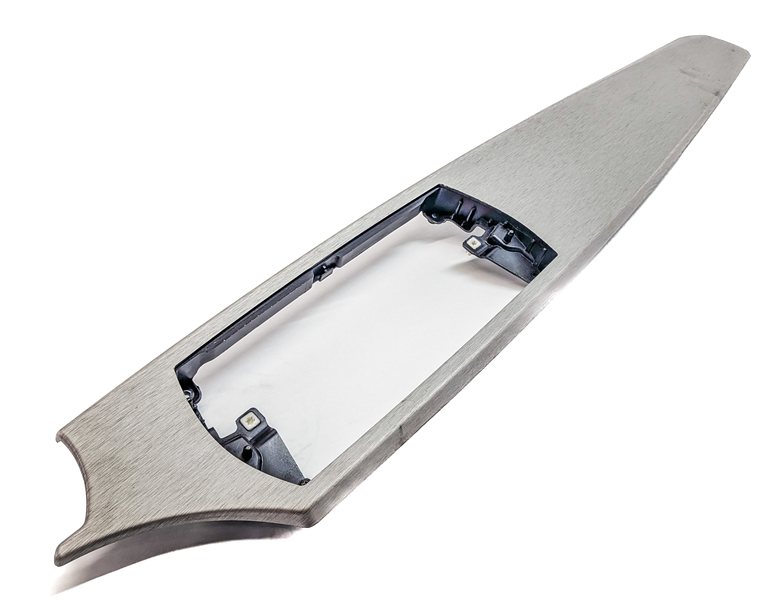Thumbnail 1: 2004 BMW Z4 (E85) CONVERTIBLE FRONT DASH BOARD TRIM PANEL MOULDING (Aluminum)