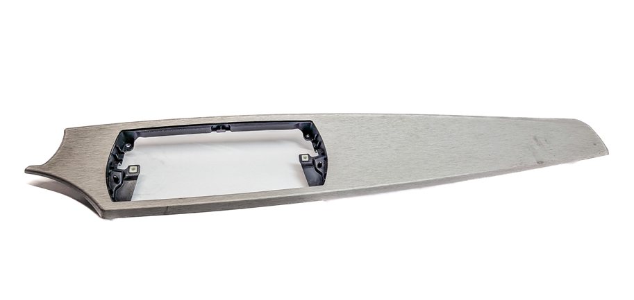 Thumbnail 2: 2004 BMW Z4 (E85) CONVERTIBLE FRONT DASH BOARD TRIM PANEL MOULDING (Aluminum)