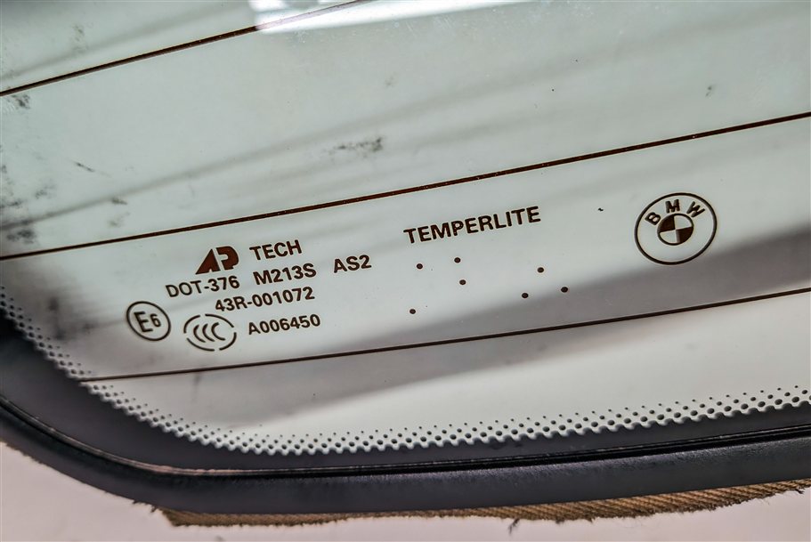 Thumbnail 9: 2003-2008 BMW Z4 (E85) ROADSTER REAR CONVERTIBLE TOP GLASS WINDOW (HEATED)