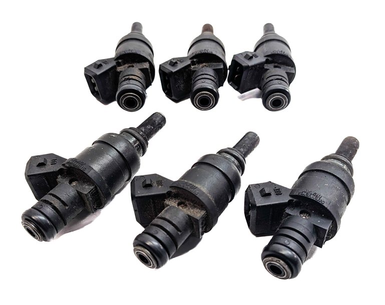 Thumbnail 1: 99-06 BMW X3 Z4 Z3 325i 328i 525i 528i (E46 E60 E83 E85) M54 FUEL INJECTOR SET/6