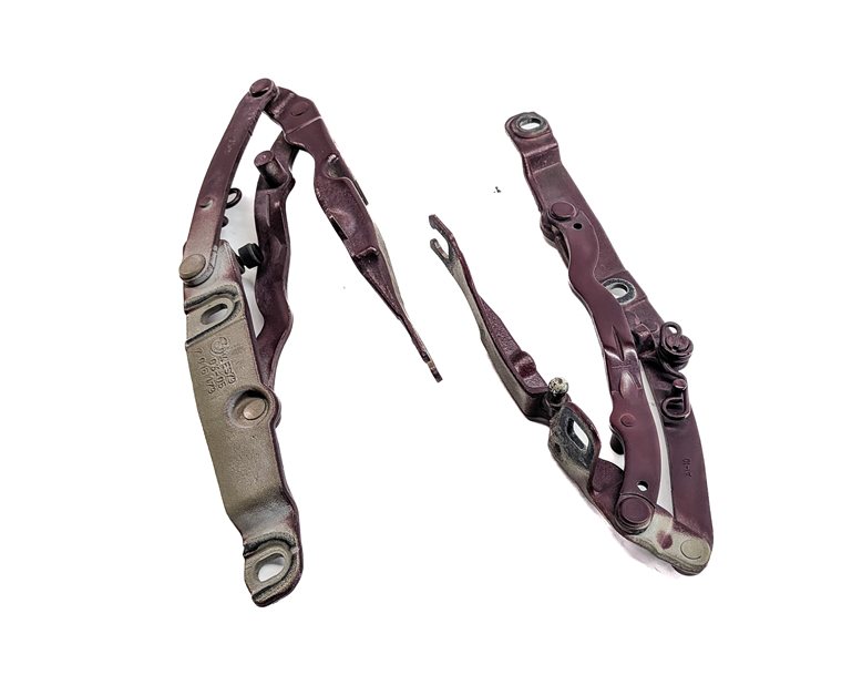 Thumbnail 2: 2004 BMW Z4 (E85) REAR LEFT & RIGHT TRUNK HATCH LID LIFT HINGE SET/2 (Merlot)