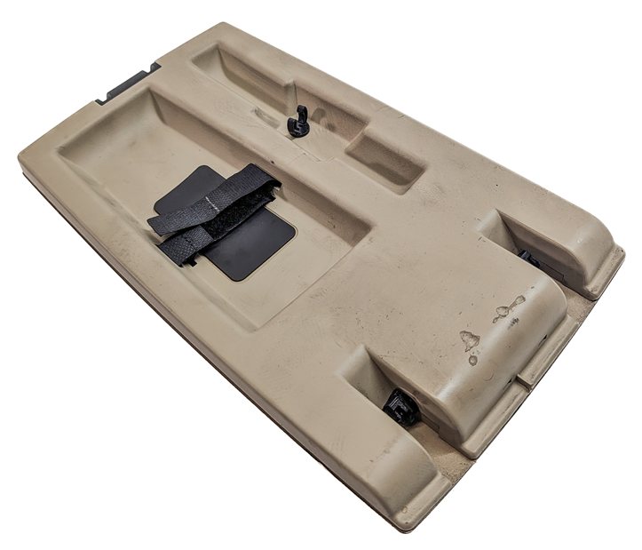 Thumbnail 5: 2003-2008 BMW Z4 E85 CONVERTIBLE FRONT CENTER CONSOLE ARMREST LID COVER (Beige)