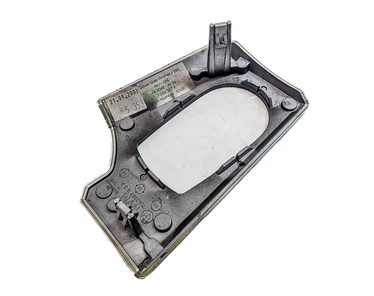 Thumbnail 7: 2004 BMW Z4 (E85) FRONT LEFT DRIVER DASH HEADLIGHT SWITCH TRIM BEZEL (Aluminum)