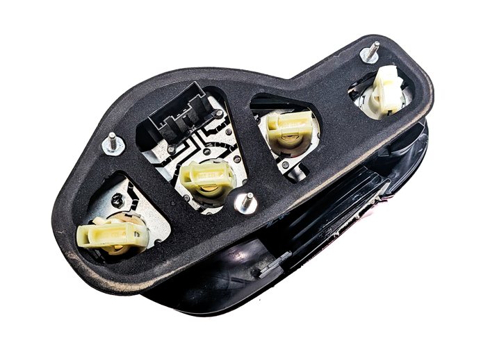 Thumbnail 6: 2003-2005 BMW Z4 (E85) REAR LEFT DRIVER TAILLIGHT BRAKE TAIL LIGHT LAMP (Merlot)