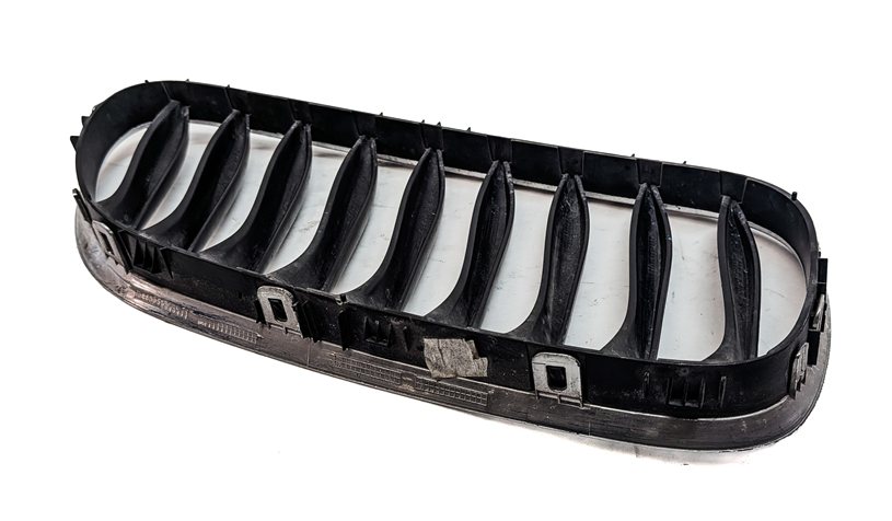 Thumbnail 6: 2003-2008 BMW Z4 (E85) FRONT LEFT DRIVER CHROME HOOD VENT GRILLE 