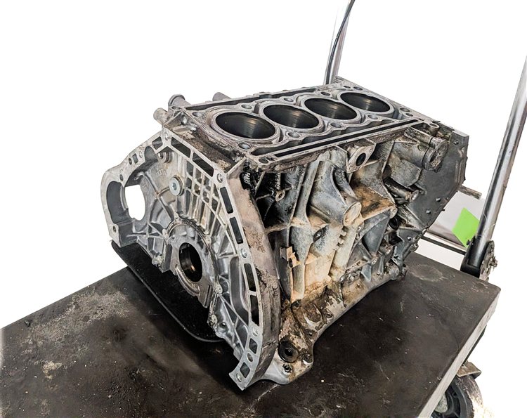Thumbnail 4: 2012 MERCEDES C250 (W204) RWD 1.8L M271 TURBO ENGINE BARE CYLINDER BLOCK (153k)