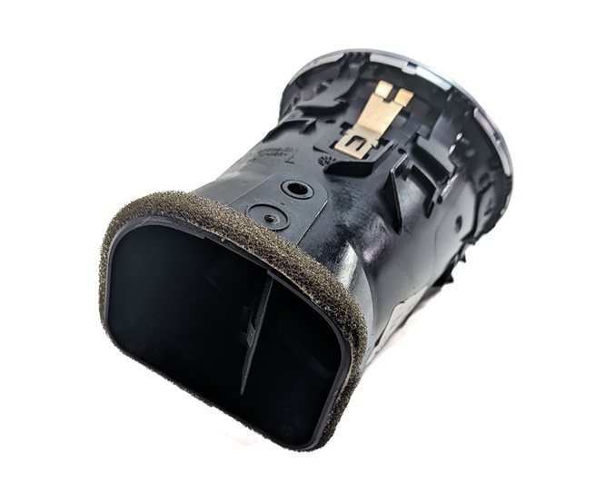 Thumbnail 4: 2012 MERCEDES C250 (W204) FRONT LEFT DRIVER DASH HEAT AIR AC VENT (Black)
