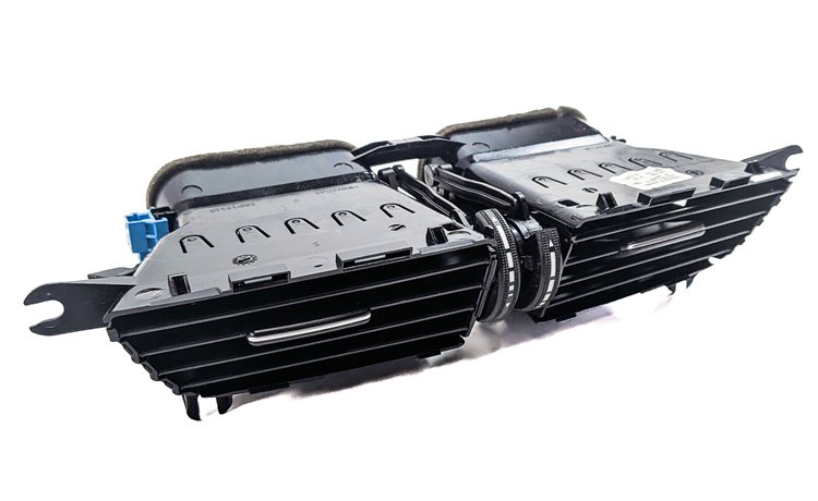 2012 MERCEDES C250 (W204) FRONT CENTER DASH HEAT AIR AC VENT (Black)
