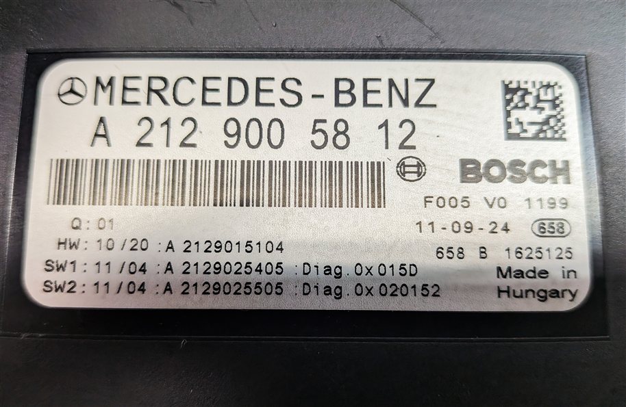 Thumbnail 9: 2012 MERCEDES C250 (W204) 1.8L FRONT SIGNAL ACQUISITION SAM CONTROL MODULE