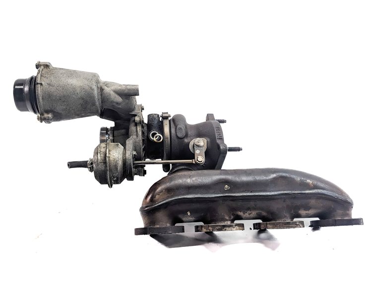 Thumbnail 4: 12-15 MERCEDES BENZ C250 SLK250 (W204 R172) 1.8L M271 TURBO ENGINE TURBOCHARGER