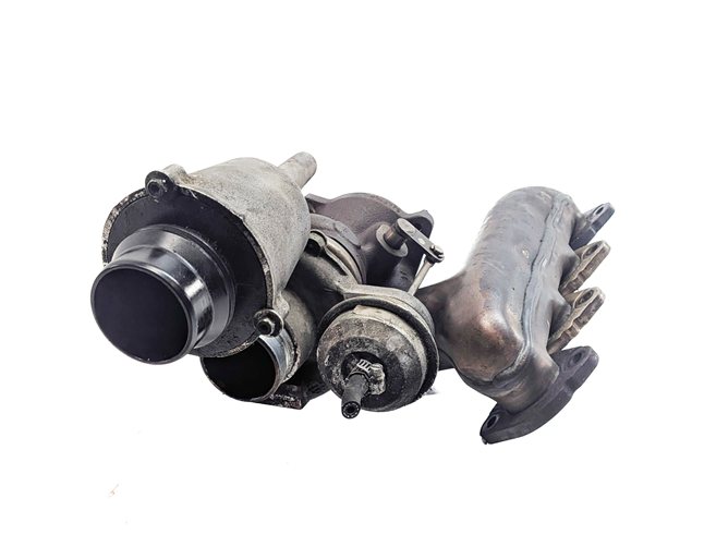 Thumbnail 5: 12-15 MERCEDES BENZ C250 SLK250 (W204 R172) 1.8L M271 TURBO ENGINE TURBOCHARGER