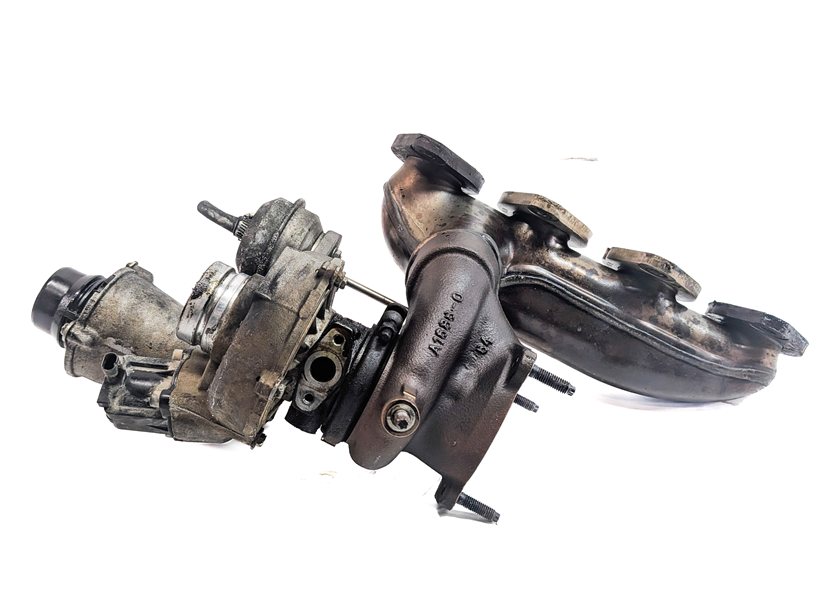 Thumbnail 6: 12-15 MERCEDES BENZ C250 SLK250 (W204 R172) 1.8L M271 TURBO ENGINE TURBOCHARGER
