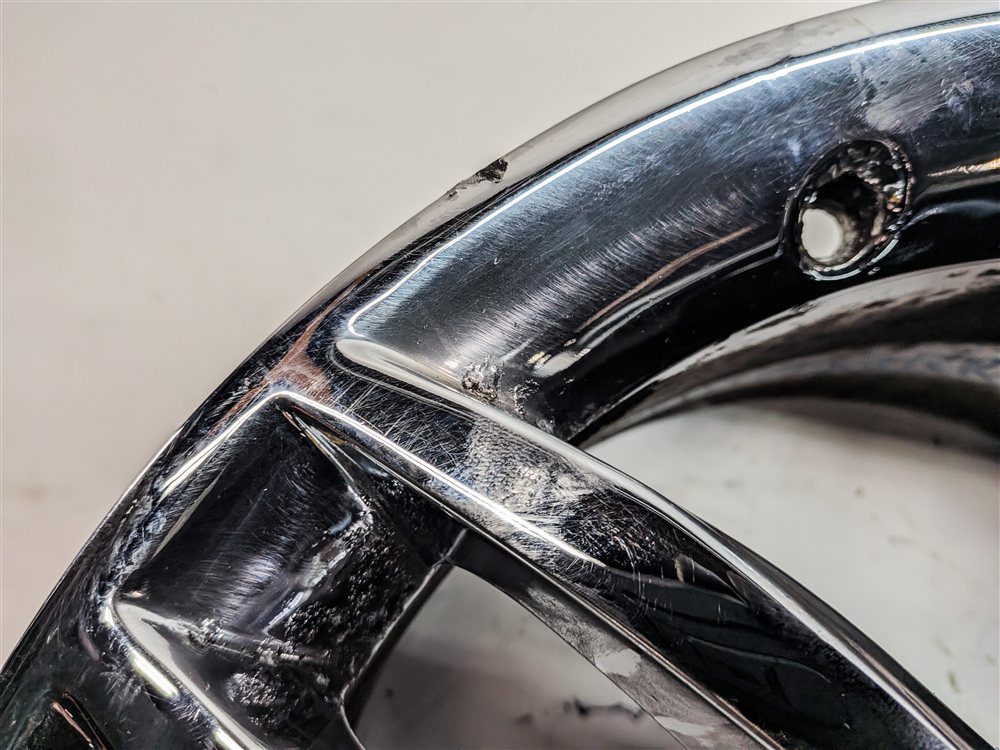Thumbnail 10: 12-14 MERCEDES C CLASS (W204) 17x8.5 ALUMINUM 10-SPOKE WHEEL RIM (CHROME)