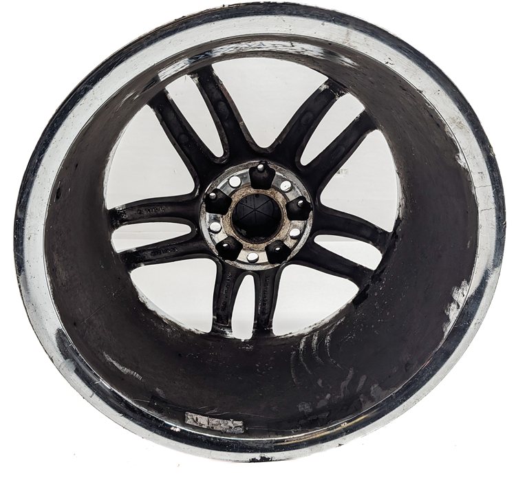 Thumbnail 3: 12-14 MERCEDES C CLASS (W204) 17x8.5 ALUMINUM 10-SPOKE WHEEL RIM (CHROME)