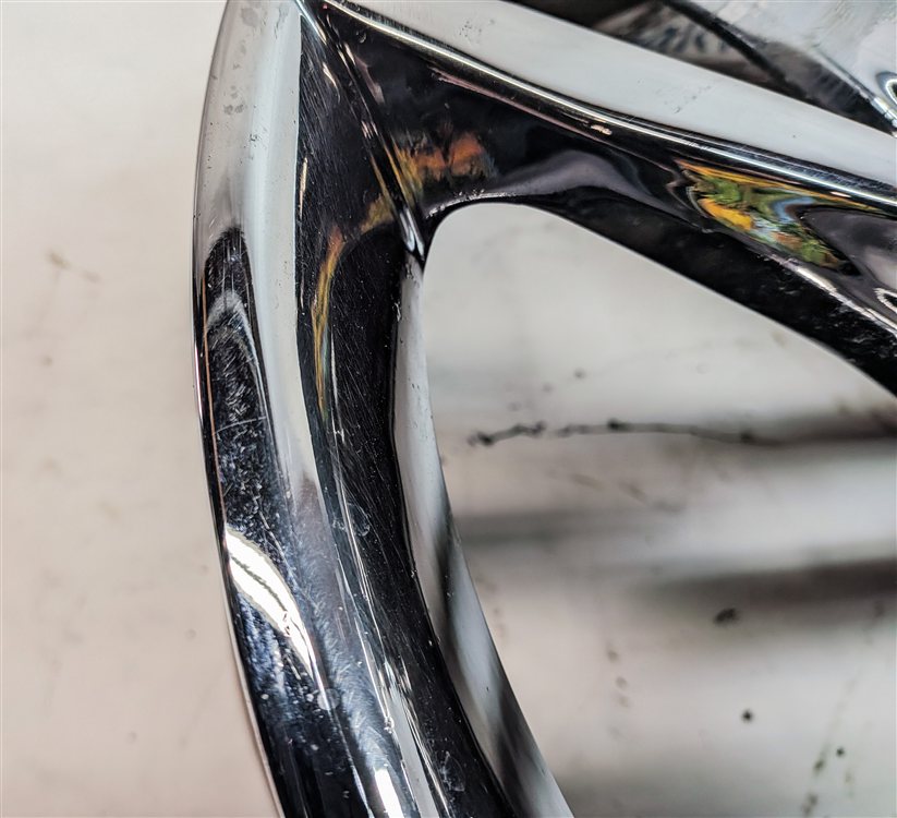 Thumbnail 9: 12-14 MERCEDES C CLASS (W204) 17x8.5 ALUMINUM 10-SPOKE WHEEL RIM (CHROME)