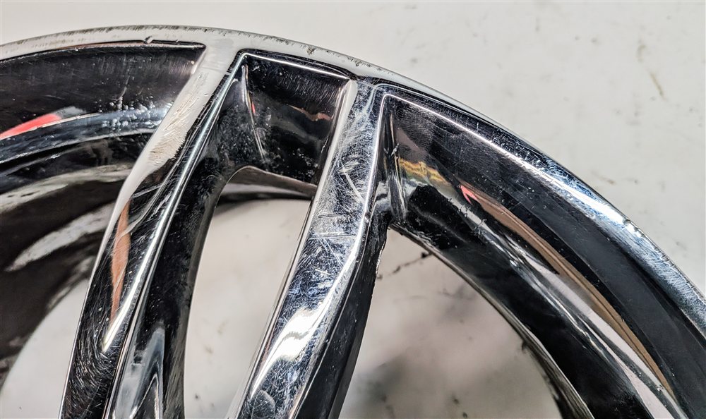 Thumbnail 10: 12-14 MERCEDES C CLASS (W204) 17x8.5 ALUMINUM 10-SPOKE WHEEL RIM (CHROME)