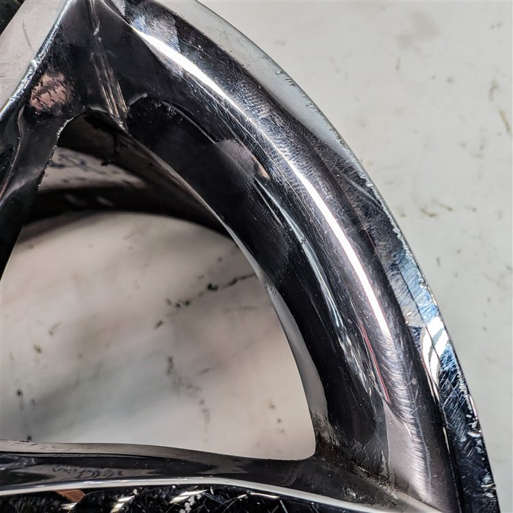 Thumbnail 9: 12-14 MERCEDES C CLASS (W204) 17x8.5 ALUMINUM 10-SPOKE WHEEL RIM (CHROME)