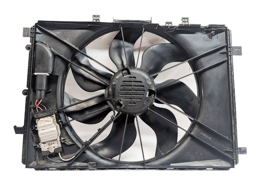 Thumbnail 2: 08-17 MERCEDES B C E CLA CLS GLK SLK (W207 W204 X204 W212) RADIATOR COOLING FAN