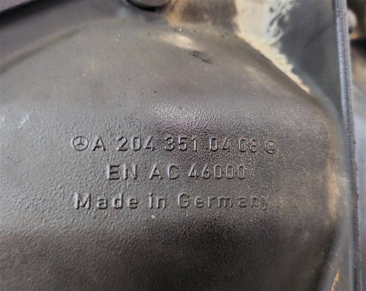 Thumbnail 6: 12-16 MERCEDES C250 C350 E350 SL400 (W204 W212 W231) RWD REAR DIFFERENTIAL 3.07