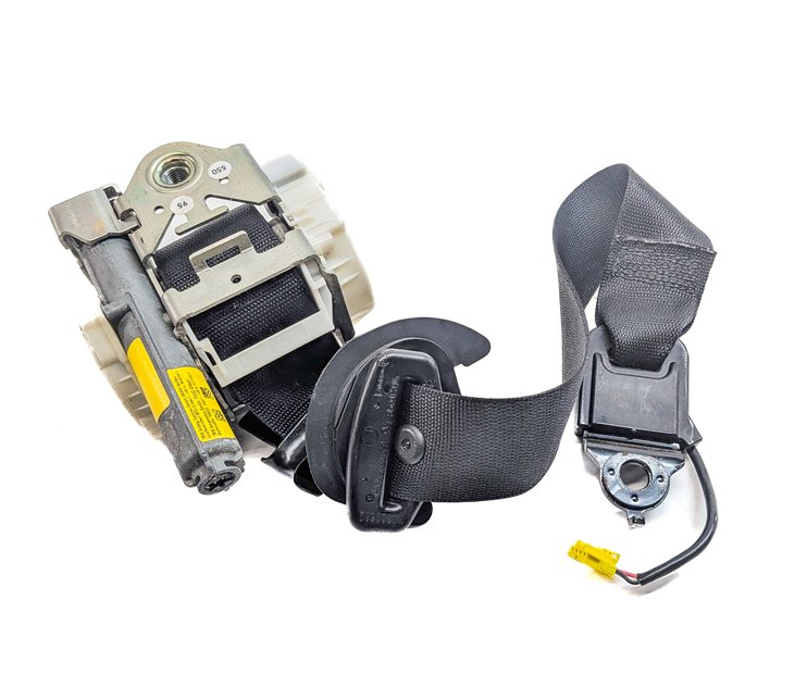 Thumbnail 6: 12-14 MERCEDES C250 C300 C350 (W204) RIGHT PASSENGER SEATBELT RETRACTOR (Black)
