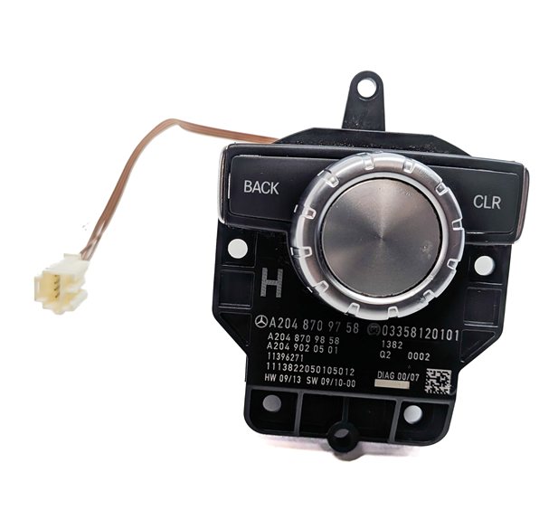 Thumbnail 2: 2012-2015 MERCEDES C E GLK (W204 W212 X204) iDRIVE MULTIMEDIA SWITCH KNOB BUTTON