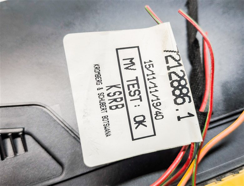 Thumbnail 11: 11-15 MERCEDES C250 C300 C350 (W204) REAR SIGNAL ACQUISITION CONTROL MODULE SAM