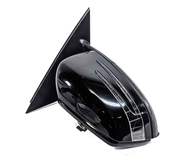 Thumbnail 6: 12-14 MERCEDES C250 C300 C350 (W204) RIGHT HEAT AUTODIM MEM DOOR MIRROR (Black)