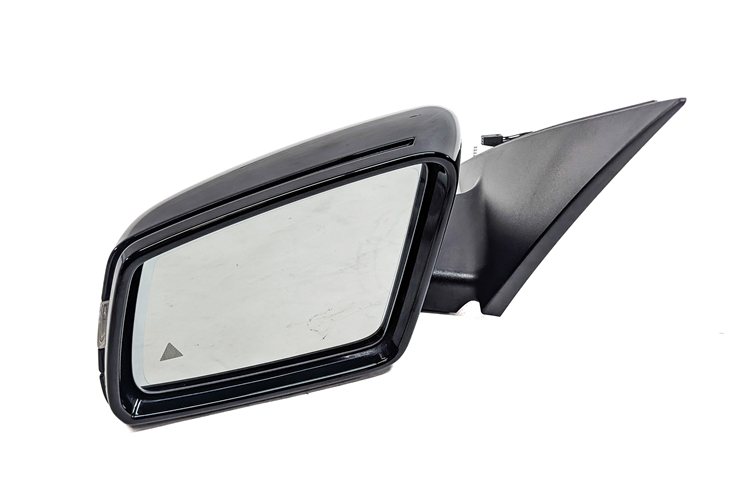 Thumbnail 2: 12-15 MERCEDES C250 C350 C63 C204 LEFT HEAT MEMORY AUTODIM DOOR MIRROR (Black)