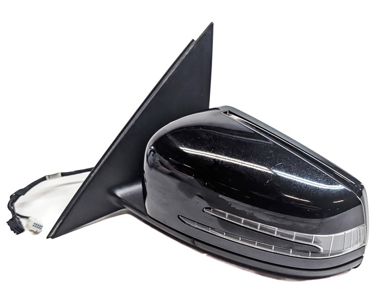Thumbnail 3: 12-15 MERCEDES C250 C350 C63 C204 LEFT HEAT MEMORY AUTODIM DOOR MIRROR (Black)