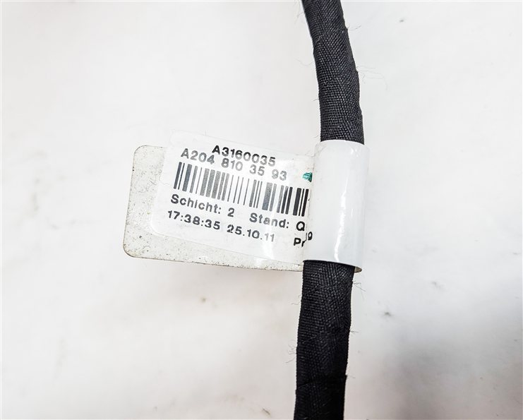 Thumbnail 6: 12-15 MERCEDES C250 C350 C63 C204 LEFT HEAT MEMORY AUTODIM DOOR MIRROR (Black)