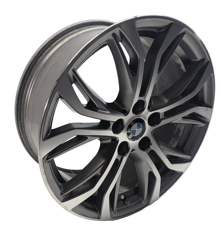 16-23 BMW X1 X2 (F48 F39) 18x7.5 INCH 5 TWIN Y SPOKE 10 SPOKE WHEEL RIM (GRAY)