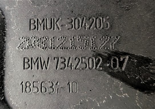 Thumbnail 9: 2016 BMW X1 (F48) FRONT RIGHT PASSENGER HEADLIGHT HEAD LIGHT LAMP MOUNT BRACKET
