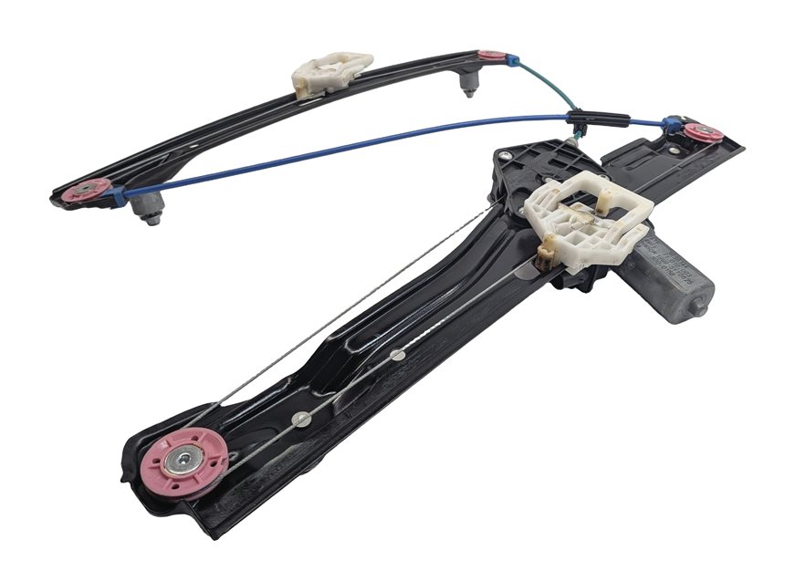 Thumbnail 3: 2016-2021 BMW X1 (F48) RIGHT FRONT PASSENGER DOOR WINDOW REGULATOR w/ MOTOR