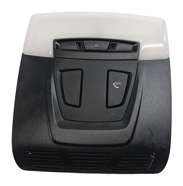 Thumbnail 3: 2016 BMW X1 (F48) FRONT INTERIOR OVERHEAD DOME MAP READING LIGHT LAMP (Black)