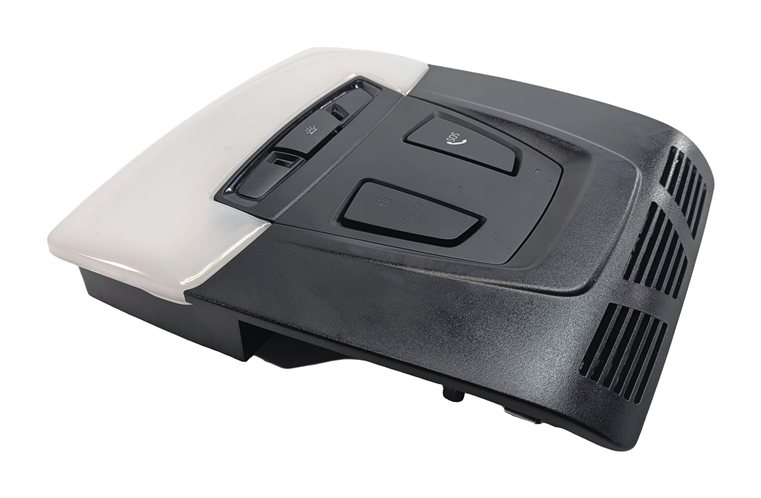 Thumbnail 4: 2016 BMW X1 (F48) FRONT INTERIOR OVERHEAD DOME MAP READING LIGHT LAMP (Black)