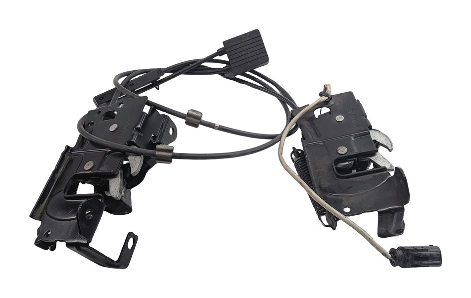 Thumbnail 4: 2016 BMW X1 (F48) FRONT HOOD BONNET LID SAFETY LATCH CABLE SET