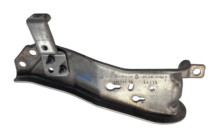 2016 BMW X1 (F48) 2.0L B46 FRONT LEFT DRIVER RADIATOR SUPPORT MOUNT BRACKET