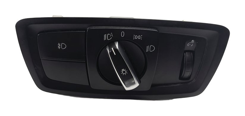 Thumbnail 2: 2016 BMW X1 (F48) X-DRIVE DRIVER DASH HEADLIGHT HEAD LIGHT LAMP CONTROL SWITCH