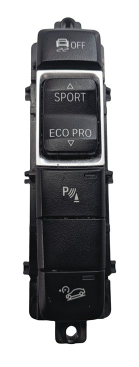 Thumbnail 2: 16 BMW X1 (F48) PARK ASSIST HILL DESCENT SPORT/ECO TRACTION CONTROL SWITCH PANEL