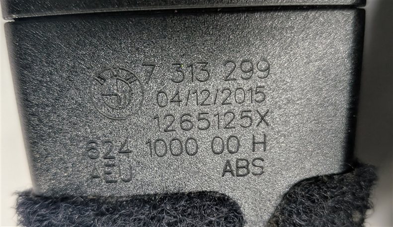 Thumbnail 6: 2014-2018 MINI COOPER / BMW X1 (F48) FRONT SEATBELT BUCKLE RECIEVER (FITS L & R)