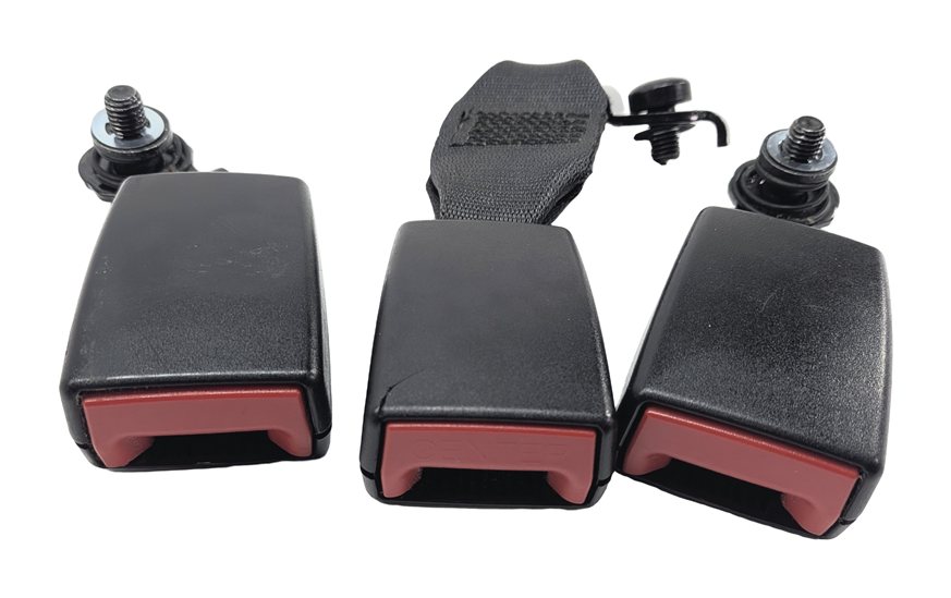 Thumbnail 1: 2016 BMW X1 (F48) REAR LEFT CENTER RIGHT SEAT SEATBELT BUCKLE RECEIVER SET/3