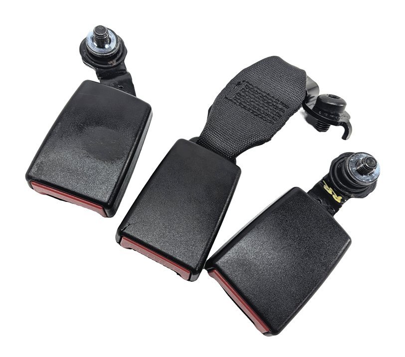Thumbnail 2: 2016 BMW X1 (F48) REAR LEFT CENTER RIGHT SEAT SEATBELT BUCKLE RECEIVER SET/3