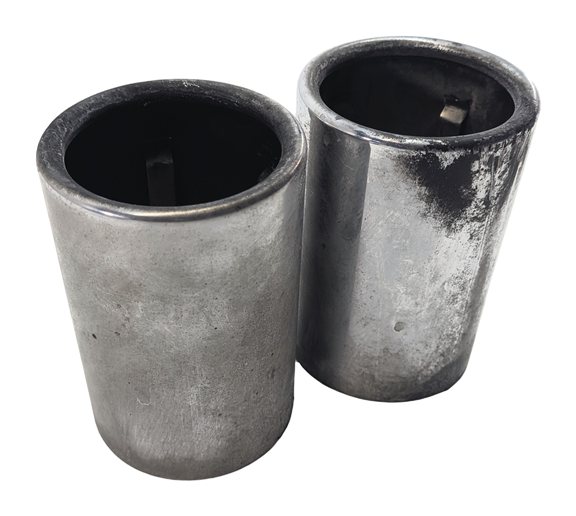 Thumbnail 3: 2016-2024 BMW 228Xi X1 F22 F48 REAR MUFFLER EXHAUST HOSE PIPE TIP SET/2 (CHROME)