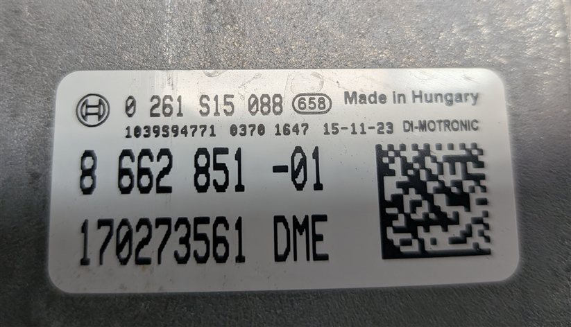 Thumbnail 22: 2016-2018 BMW X1 X2 (F39 F48) MINI COOPER CLUBMAN 2.0L DME BCM MODULE KEY SET