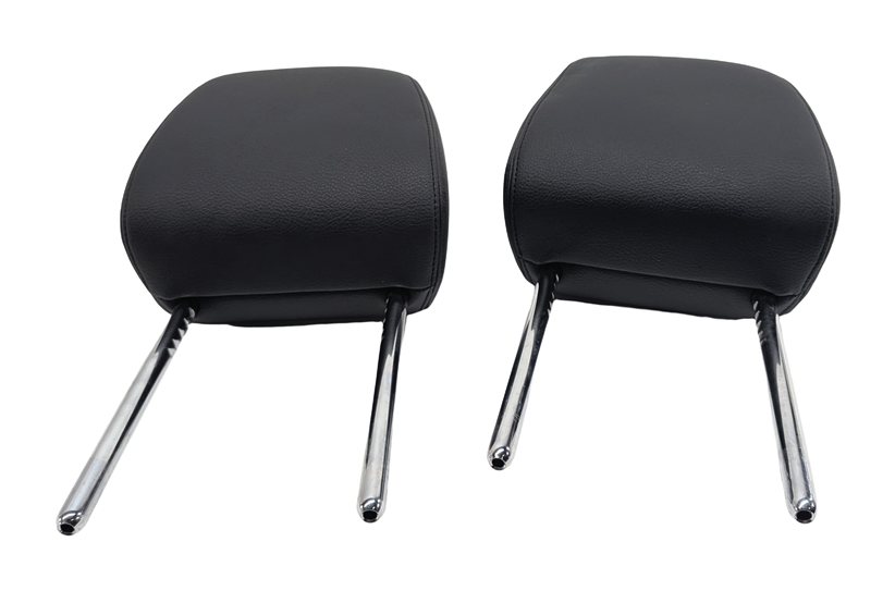 Thumbnail 2: 2016-2019 BMW X1 F48 FRONT LEFT DRIVER & RIGHT PASSENGER HEADREST SET/2 (Black)
