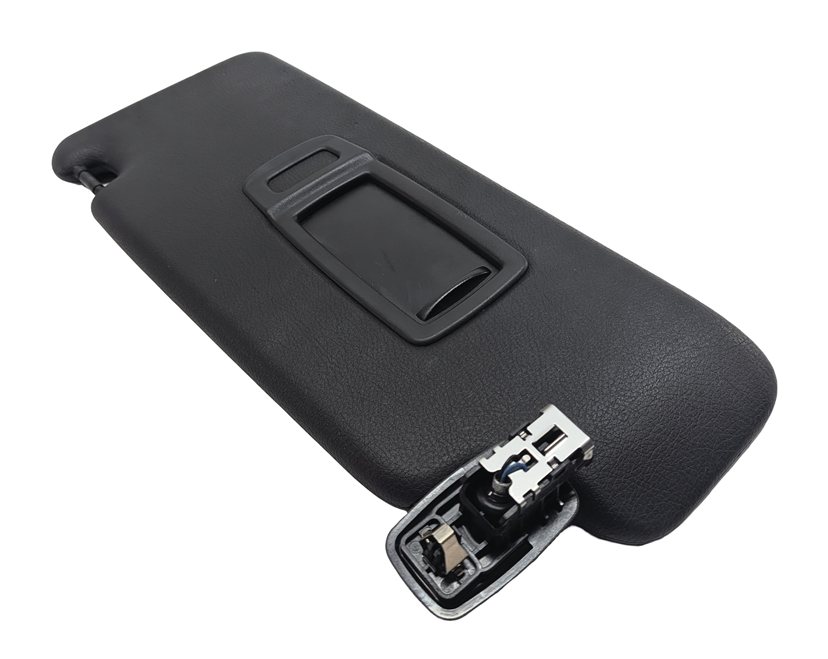 Thumbnail 3: 2016-2021 BMW X1 (F48) FRONT LEFT & RIGHT SUNVISOR VISOR SHADE SET (Black)