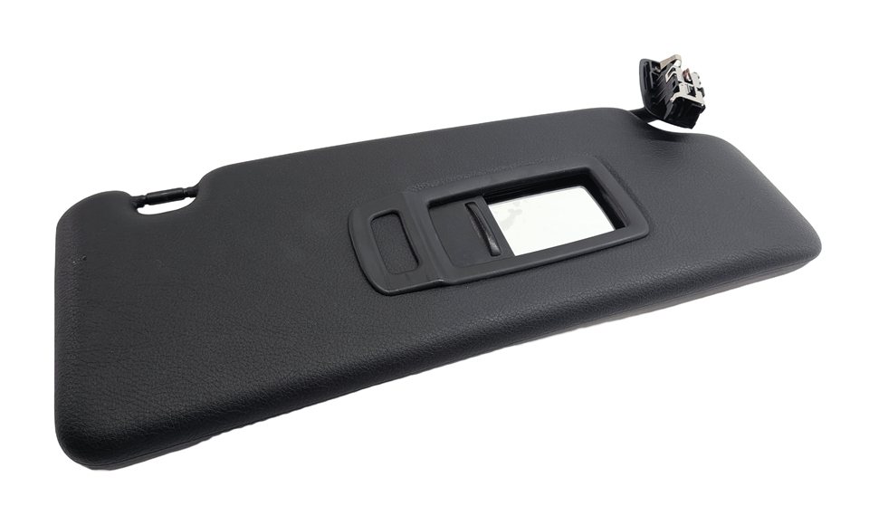 Thumbnail 5: 2016-2021 BMW X1 (F48) FRONT LEFT & RIGHT SUNVISOR VISOR SHADE SET (Black)